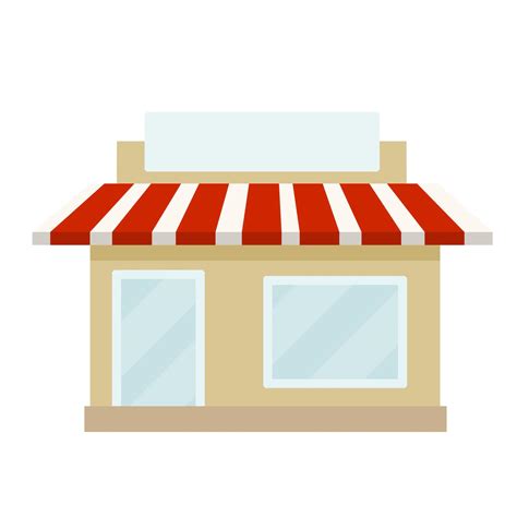 Samll Shop Vector Image 的图像结果