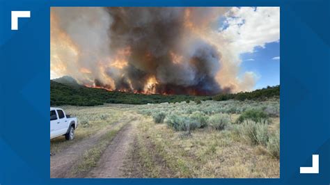 Pine Gulch Fire burning north of Grand Junction, Colorado | 9news.com
