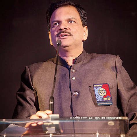 Abhay Gadgil during the Rotary District Conference for District 3131 ...