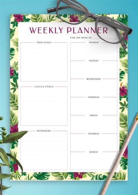 Weekly Calinder 的图像结果