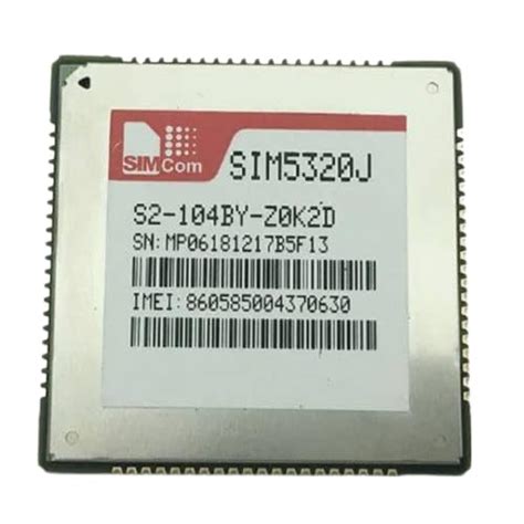 Sim Com SIM5320J GSM Module for Versatile Cellular Connectivity ...