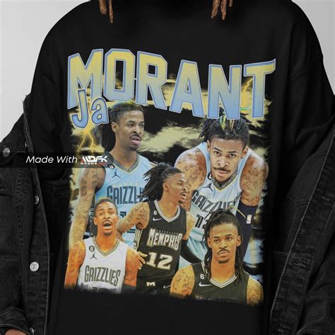 Ja Morant Shirt, Basketball Fan Apparel, Graphic Tee, NBA Fan Shirt ...