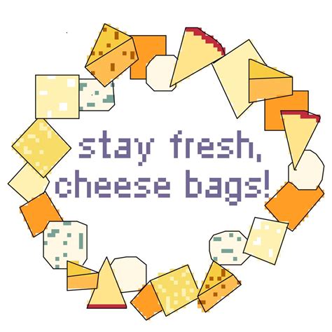 Stay Fresh Cheese Bags Cross Stitch Pattern - Etsy