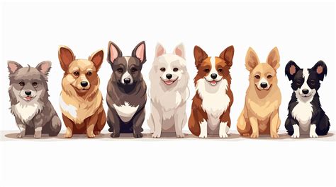 Playful Mix Breed Dogs Welsh Corgi Pug Beagle Golden Retriever ...