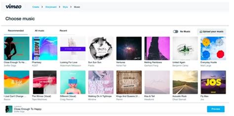Vimeo timeline editor for video editing related to a company's video ad.