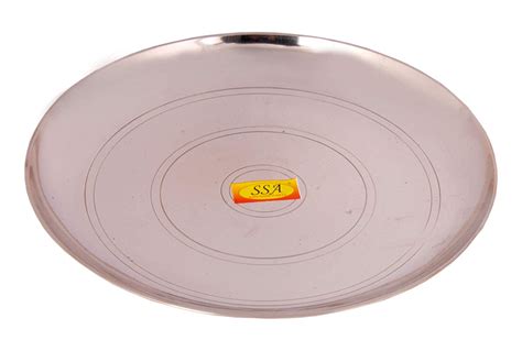 Pure Bronze (Kansa) Thali | Dinner Set - (5 Piece, Shinee Luxury Desig ...