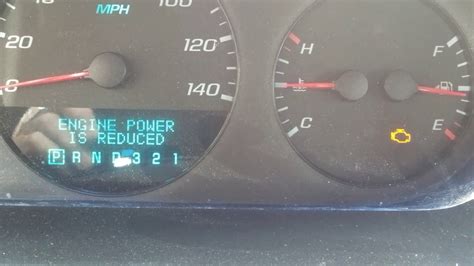 Image result for Reduced Engine Power Message Reset