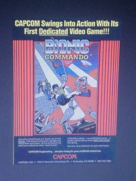 Image result for Bionic Commando 1987