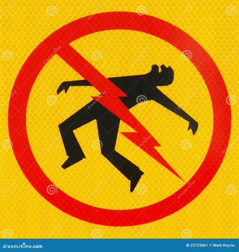 Electrical Hazard Symbol