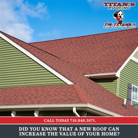 Did you know that a new roof can increase the value of your home ...