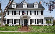 Small Houses Style Colonial by 119 House Styles With A White Exterior Photos Small Houses Style Colonial