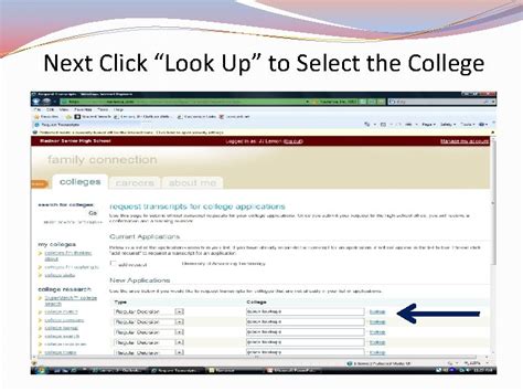 Image result for Naviance Transcript Requests