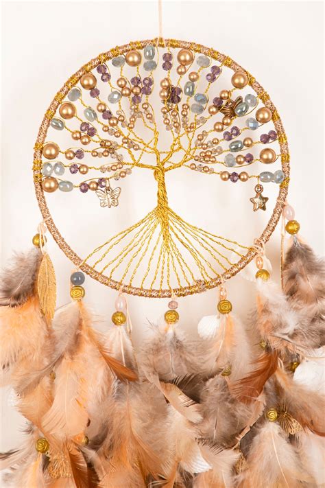 Shop Handcrafted Sacred Tree of Life Dreamcatcher | Soul Works ...