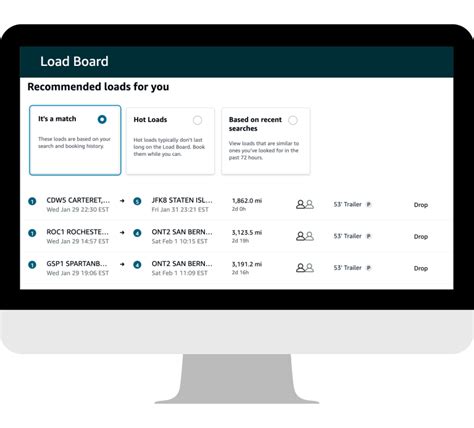Image result for Amazon Relay Load Board