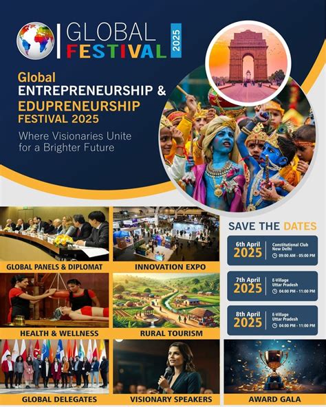 Global Entrepreneurship & Edupreneurship Festival (GEEF) 2025, New ...