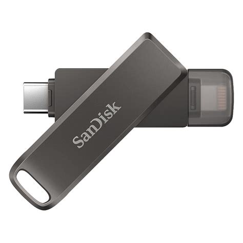 Sandisk iXpand Drive med Lightning og USB-C - USB-minne for mobil ...