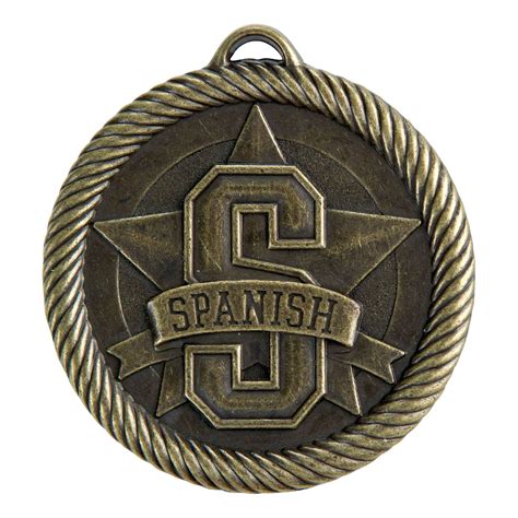 2" - Value Medal - Spanish - Royal Trophies