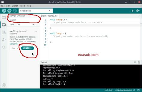 Image result for Esp32 Arduino Setup