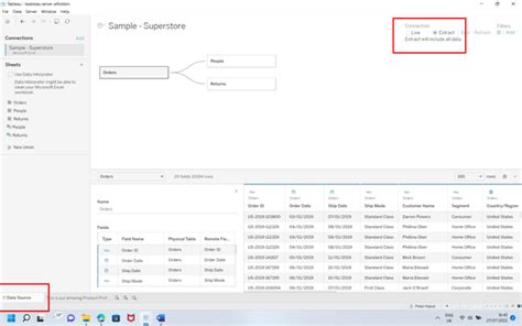 Image result for Tableau Creating Extracts
