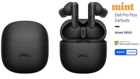Dell Pro Plus EB525 TWS earbuds launched in India at ₹18,699 with ...