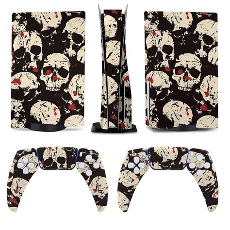 AoHanan Dark Skulls Skin for PS5 Console and Controller Accessories ...