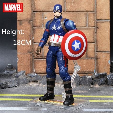 Buy New Captain America Marvel Avengers Legends Comic Heroes Action ...