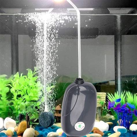 VAYINATO Rs Electricals Silent Fish Tank Mini Aerator Oxygen Pump with ...