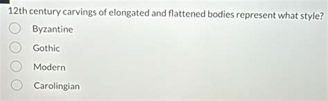 Solved: 12th century carvings of elongated and flattened bodies ...