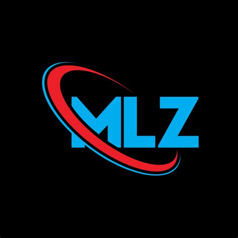 logotipo de mlz. letra mlz. diseño del logotipo de la letra mlz ...