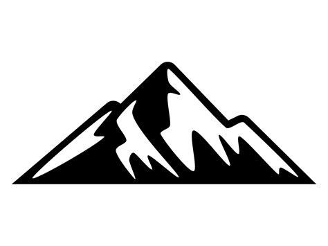 Mountain Silhouette Clip Art