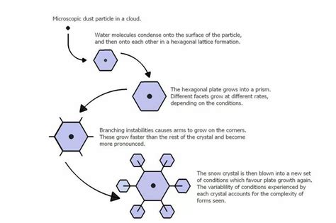 Image result for Snowflake Formation