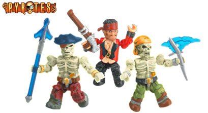 Mega Bloks Pyrates Crew Builders Coastal RAID 3688 : Amazon.in: Toys ...