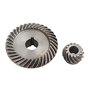 ZHuidjo Replacement Metal Spiral Bevel Gear Set for Keyang 100 Angle ...