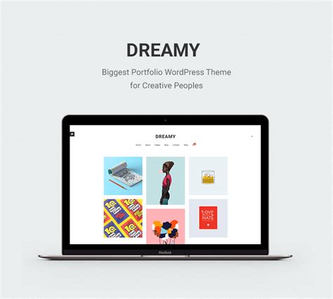 dreamy v1 6 biggest portfolio wordpress theme
