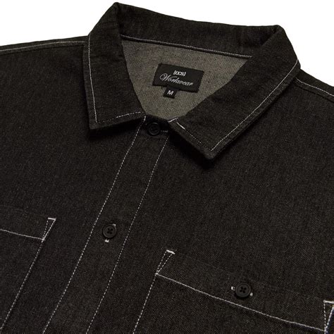 CCS Heavy Denim Work Shirt - Black