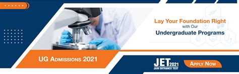 JAIN | School of Allied Healthcare & Sciences