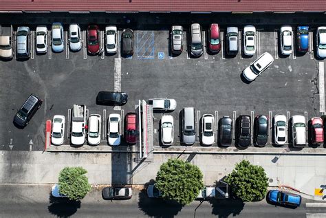 Parking Lot Aerial View