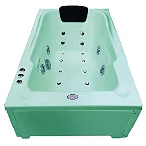MADONNA Splendour 5 Feet Acrylic Bathtub with Whirlpool Massage, Bubble ...