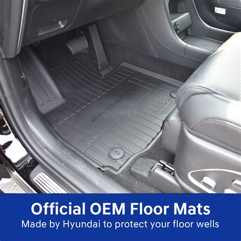 2026 Hyundai Palisade All Weather Floor Mats - Free Shipping | Hyundai Shop