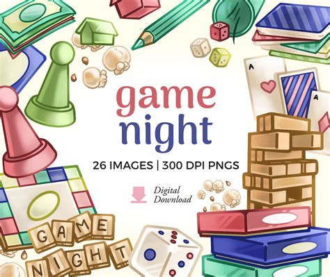 Board Games Clipart