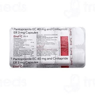 Eiref C 403 Mg Capsule 10 - Uses, Side Effects, Dosage, Price | Truemeds