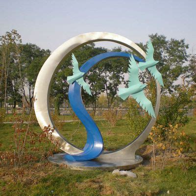 【案例】河滨公园不锈钢雕塑设计建设厂家（图）|纯艺术|雕塑|雕塑厂家 - 原创作品 - 站酷 (ZCOOL)