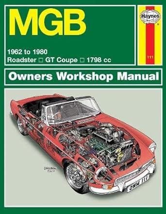 MGB (62 - 80) Haynes Repair Manual : Haynes Publishing: Amazon.in: Books