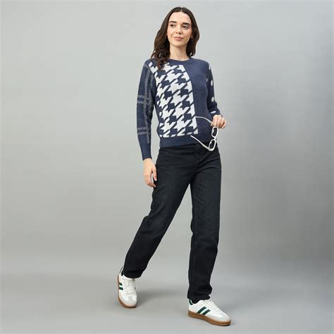 Duke Urban Women Full Sleeve Round Neck Sweater (SDS1236N)