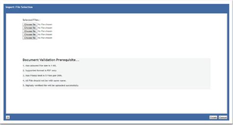 Pilot implementation of paperless processing under SWIFT — Uploading of ...