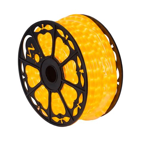 Vickerman 150' x .5" Fluorescent Yellow LED Rope Light Spool, 120 Volt ...