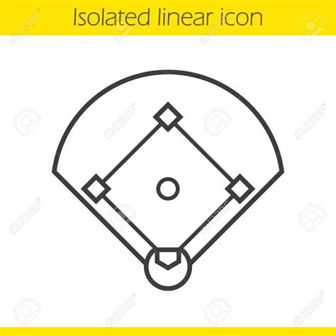 Baseball Field Line Drawing 的图像结果