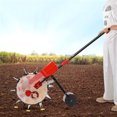TREMENPOW Hand-Push Roller Seeder Manual Seeder Machine India | Ubuy