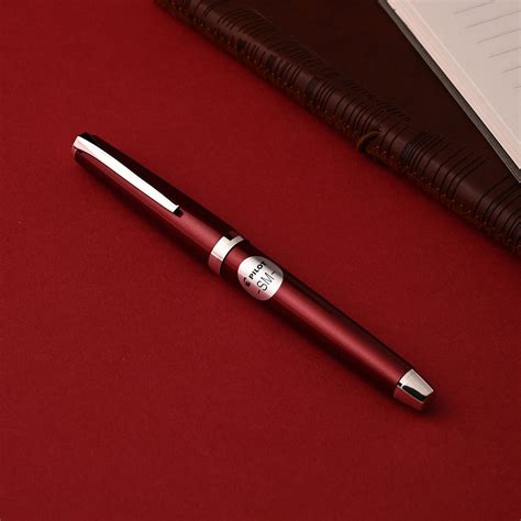 Buy Pilot Falcon Metal Fountain Pen - Red CT Online at Makoba - Pilot