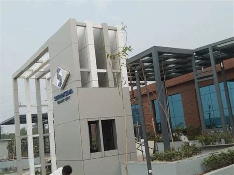 Metallic Finish Aluminium Composite Panel - ER 101 Bright Silver ...
